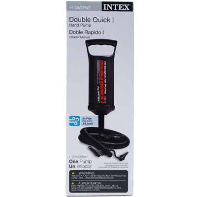 68612E 11.5" Double Quick Hand Pump in Color Box