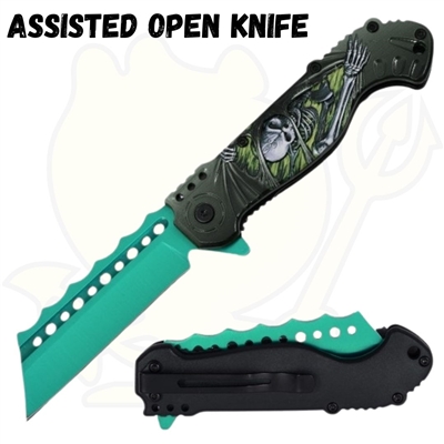 7138BL Assisted Open Knife
