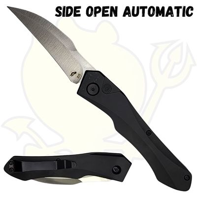 SO165 71933 8" Black Automatic Knife