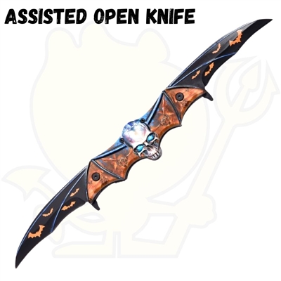 AO159 7251OR 13.5" Bat Knife