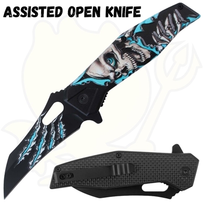 7380BL Assisted Open Knife 4.5"Closed