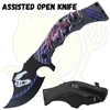 7384pp Assisted Open Knife 4.25" closed