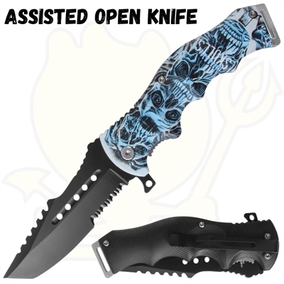 7392-2 Assisted Open Knife 4.25" closed