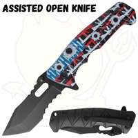 7394-2 Assisted Open Knife 4.25" closed