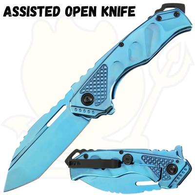 7395bl Assisted Open Knife
