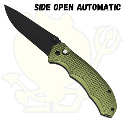 8501GN Green Automatic Side Open Knife