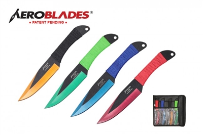 A2004-4 7.5" Set of 4 Throwing Knives