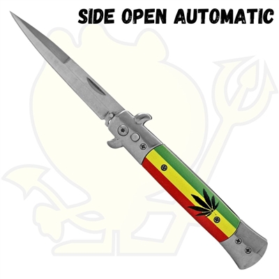 AFK2407MM Weed Push Button Switchblade