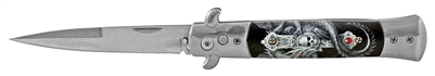 AFK2407SC Dragon Push Button Switchblade