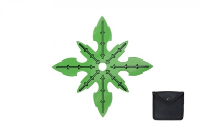 AOG02 4" Leaf Throwing Star