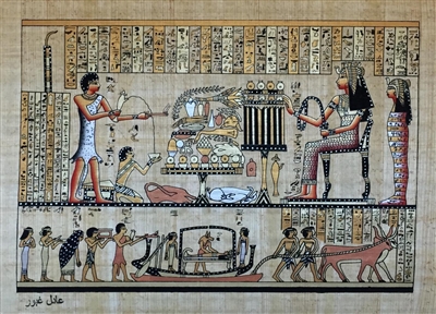 #17 Nefertari's funerary ritual Papyrus