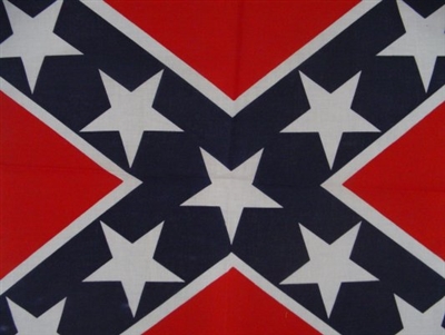 BANDANA-LARGE REBEL FLAG