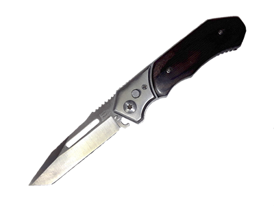 CA105 Automatic Knife Wood Handle