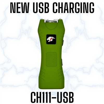 CH111GR-USB Slim Max Power Stun Gun
