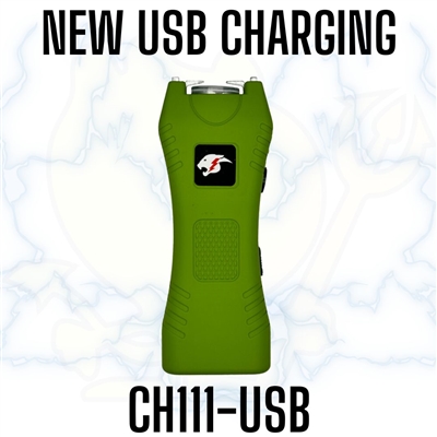 CH111GR-USB Slim Max Power Stun Gun