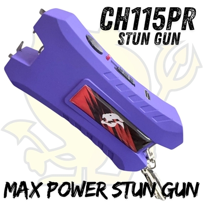 CH115PR Purple CHEETAH MAX POWER MINI STUN GUN