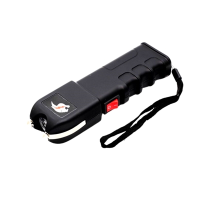 CHEETAH "MEGA FORCE" BLACK FLASHLIGHT STUN GUN (CH-65)