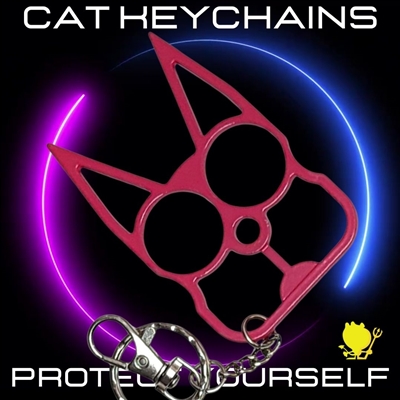 Cat Keychain Self Defense wholesale knuckle