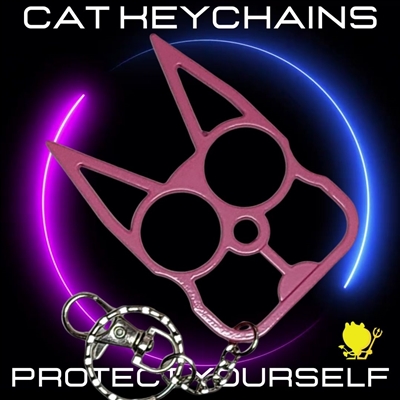Cat Keychain Self Defense wholesale knuckle
