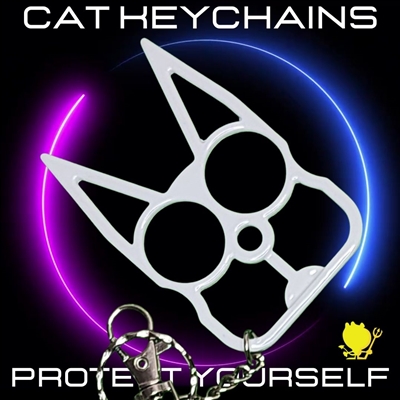Cat Keychain Self Defense wholesale knuckle