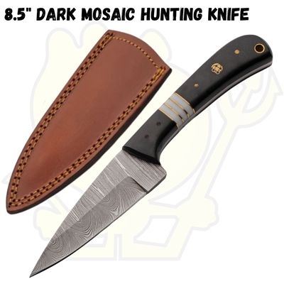 DM1414 8.5"Dark Mosaic Hunting Knife