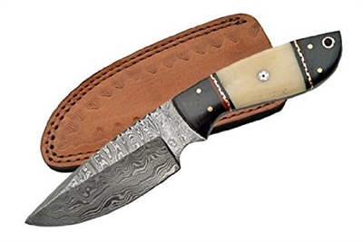 FB195 1085 9" Damascus Hunter Knife