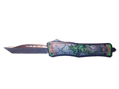 EL2207 Green Dragon OTF Knife