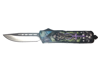 EL2902 Color Skull OTF Knife