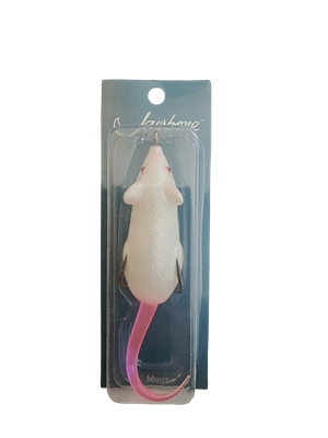 1340 White 2" Mouse fishing Tackle