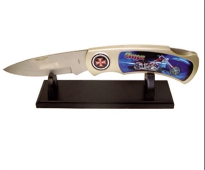 FK458-CHA Jumbo Folding Knife