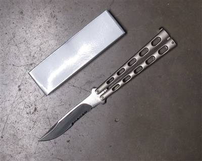 Jaguar Deluxe Silver Half Serration