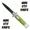 M3BK Black 5" Mini Stiletto OTF Knife