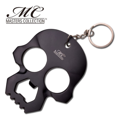 MC-014BK Skull Knuckle with Bottle Opener Keychain