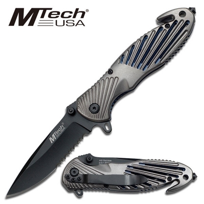 MTech Rescue Folder Knife MT-604GYB