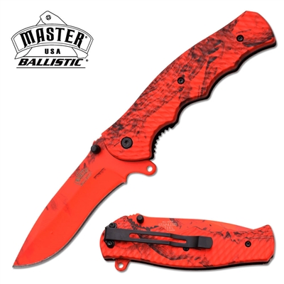 MU-A008RC SPRING ASSISTED KNIFE