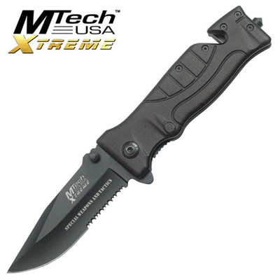 MTECH USA XTREME MX-8050SW Tactical Folding Knife 4.5-Inch Closed