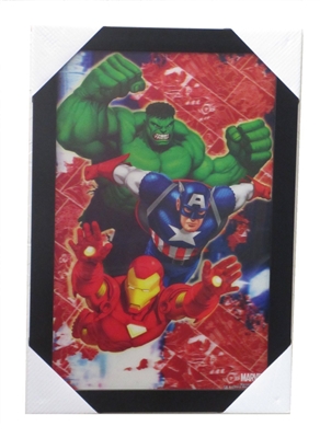 Marvel 3d Picture 103 Hulk and Iron Man and Captain America