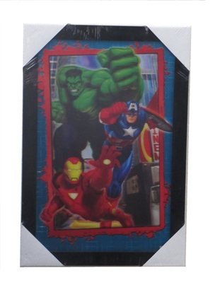 Marvel 3d Picture 104 Hulk and Iron Man and Captain America