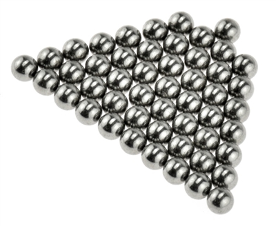 PC-BALL50-8 50pc Poly Bag- 8mm Slingshot Ammo