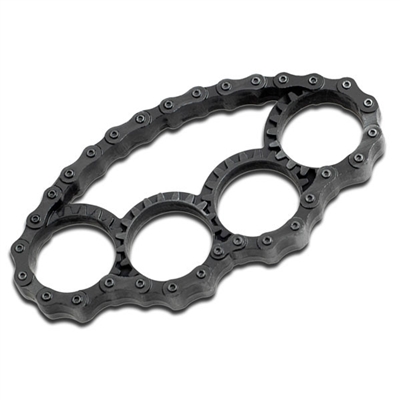 PK-812GY GRAY BIKE CHAIN-GEARS KNUCKLE