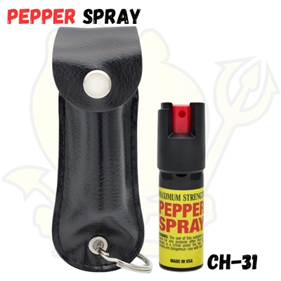 CHEETAH PEPPER SPRAY BLACK