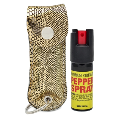 CHEETAH PEPPER SPRAY GOLD SNAKE