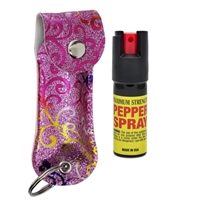 CHEETAH PEPPER SPRAY PINK FLOWER