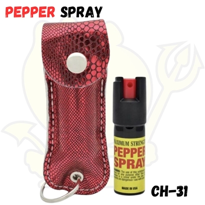 CHEETAH PEPPER SPRAY RED SNAKE