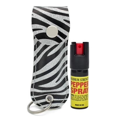 CHEETAH PEPPER SPRAY ZEBRA SPARKLE