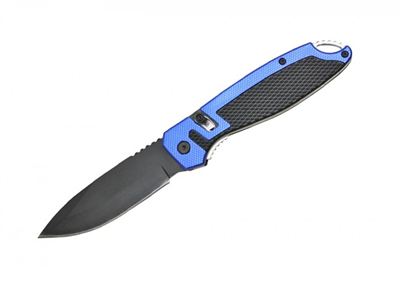 237 PWT116BL Spring Assisted Knife Blue