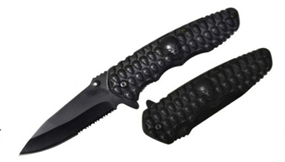 COK273843 Black Spring Assisted Knife