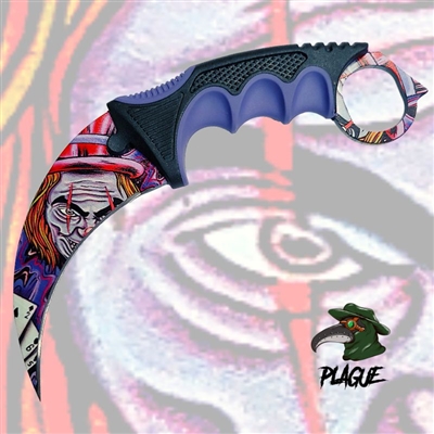 SD00175PPC Plague Karambit Knife