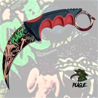 SD00175rd Plague Karambit Knife