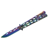 BK186 6602RB Flame Butterfly Knives